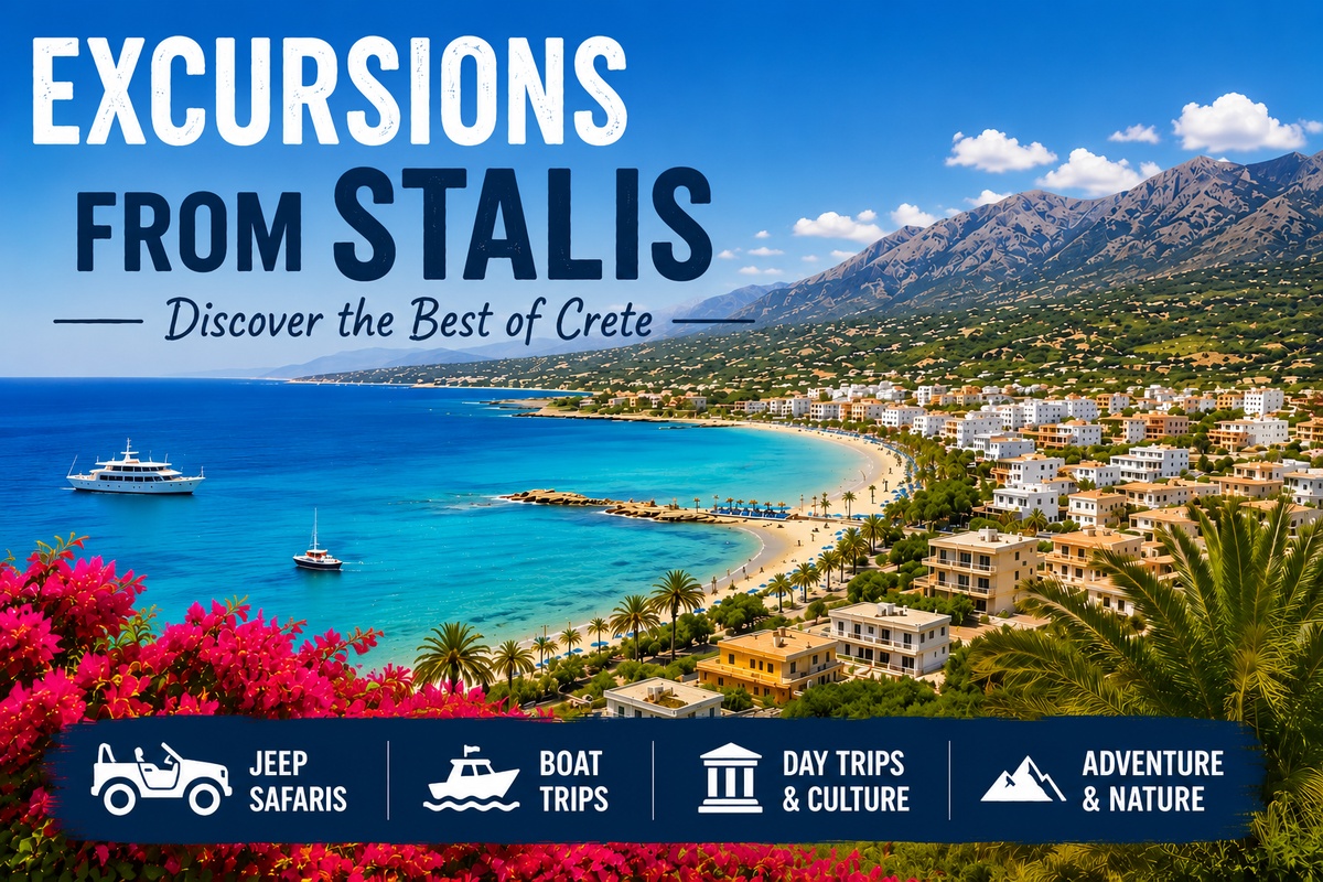 Excursions from Malia with Eye Travel in Crete.